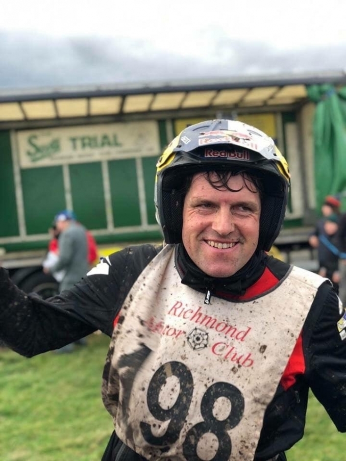 Dougie Lampkin al ganar el Scott Trial 2018 - Bonaigua - Trial